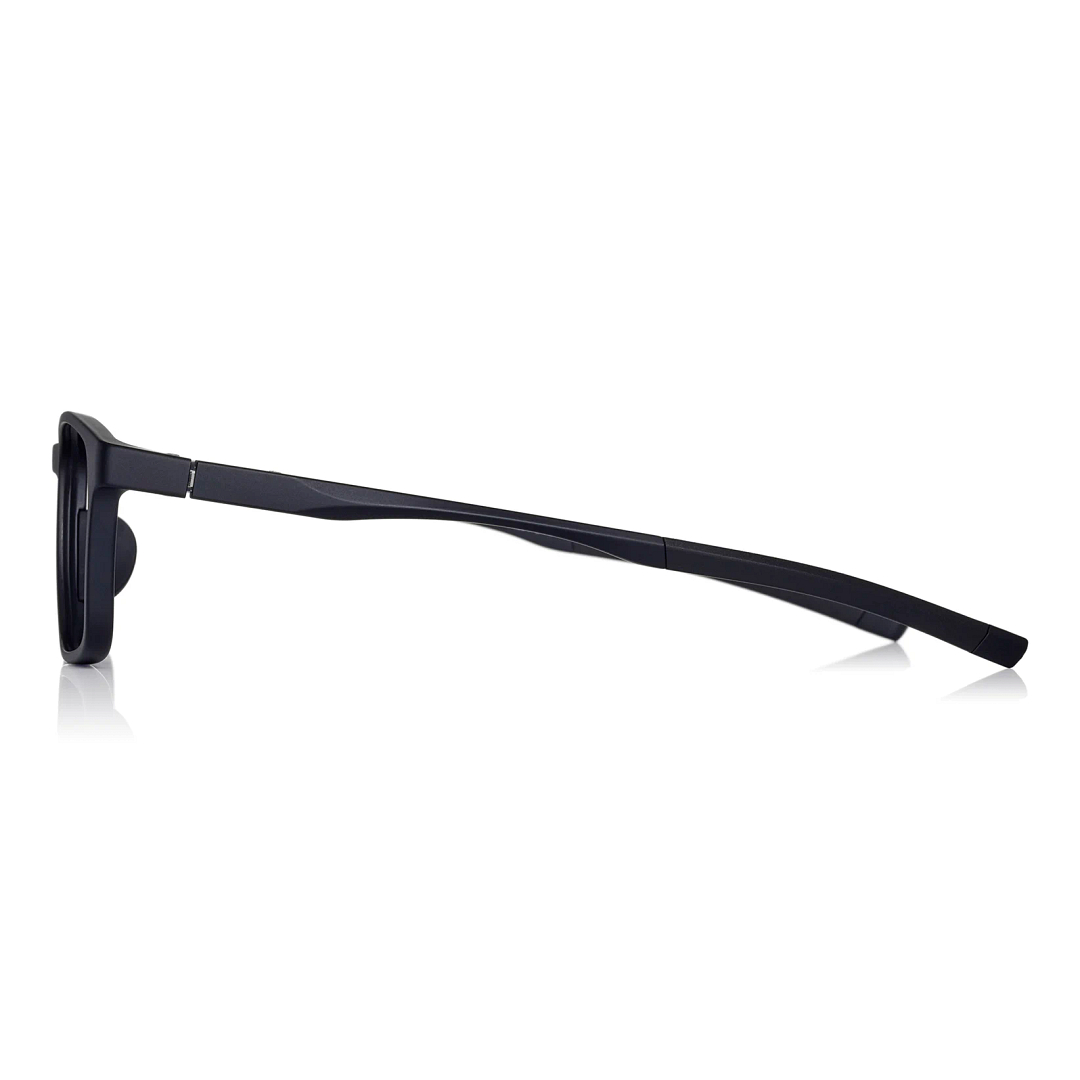 OWNDAYS | MOVE Matte Black Full Rim Rectangle left side